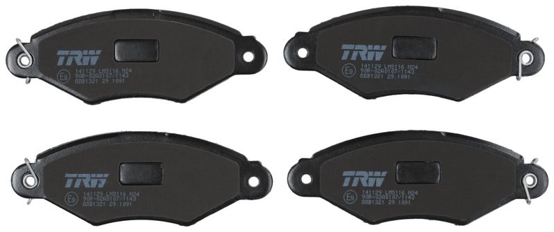 TRW GDB1321 Brake Pad Set, disc brake