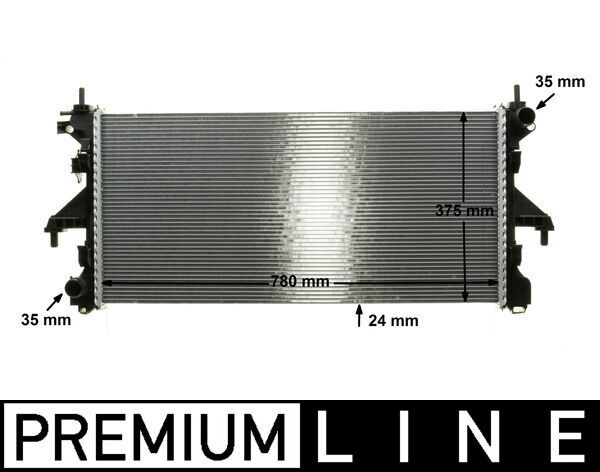 MAHLE Radiateur CR 1068 000P