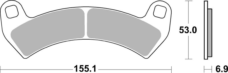 BREMBO Brake Pad Set, disc brake 07PO14SX