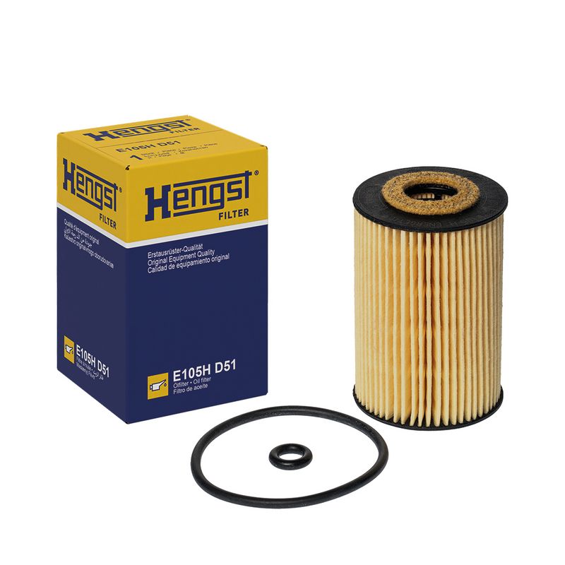 HENGST FILTER E105H D51 Oil Filter
