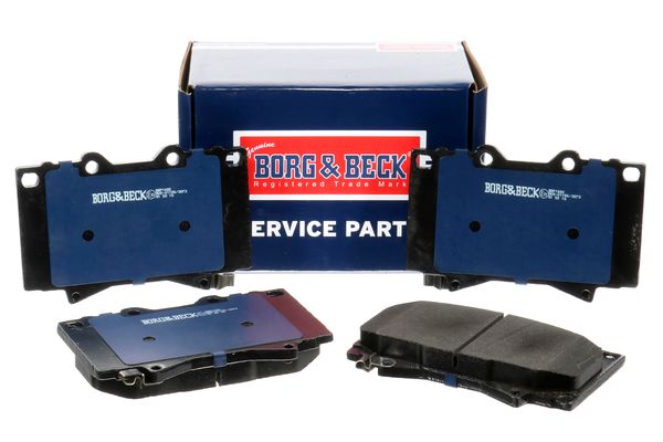 BORG & BECK fékbetétkészlet, tárcsafék BBP1682
