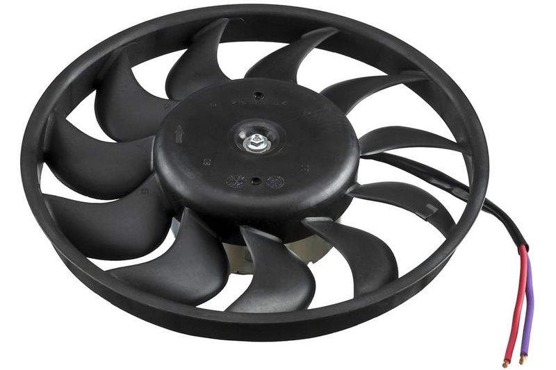 Ventilator, motorkøling