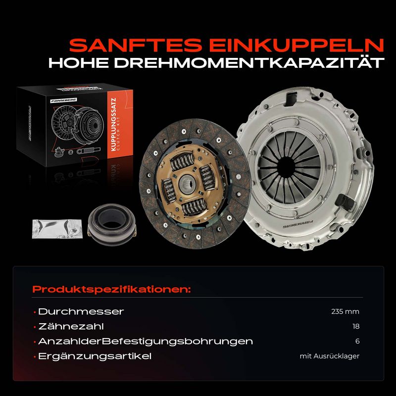 Frankberg 5481FB0028825 Clutch Kit