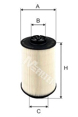 Olejový filtr DE 3150