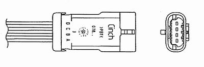 Кисневий датчик, Ngk 92080