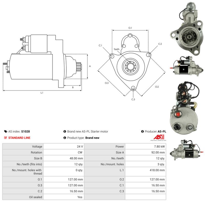 AS-PL S1028 Starter