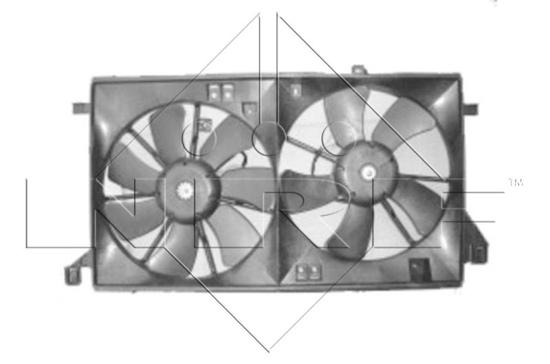 NRF ventilátor, motorhűtés 47290