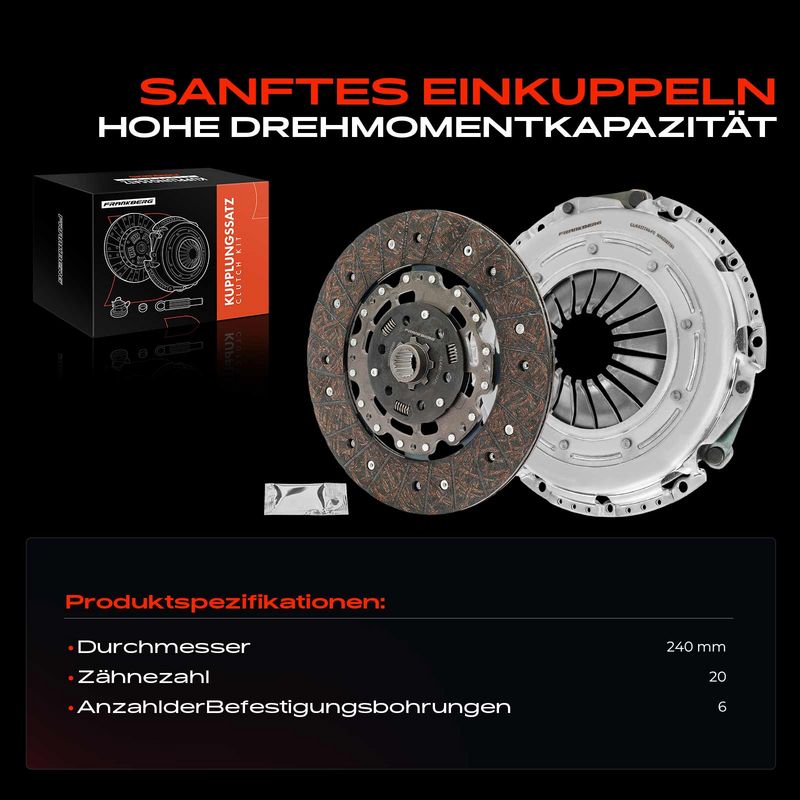 Frankberg 5481FB0037745 Clutch Kit