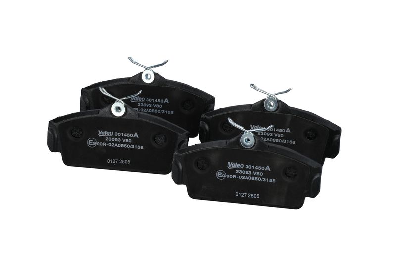 Piduriklotsi komplekt, ketaspidur, VALEO 301450A