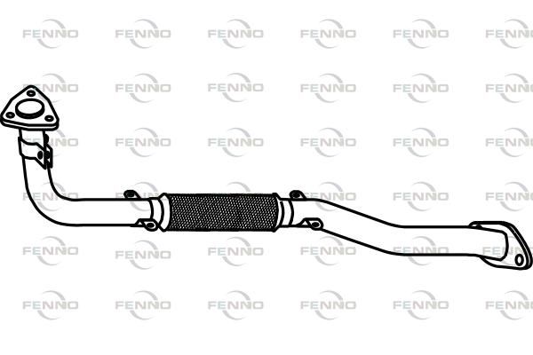 FENNO kipufogócső P4241