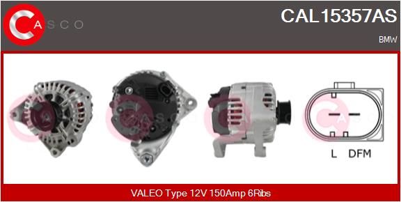 Генератор, Casco CAL15357AS