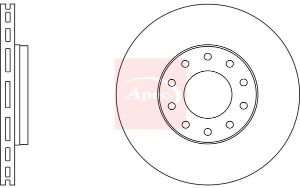 APEC Brake Disc DSK2803