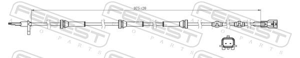 FEBEST 02606-006 Sensor, wheel speed