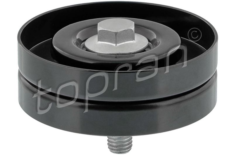 Medløberhjul, multi-V-rem