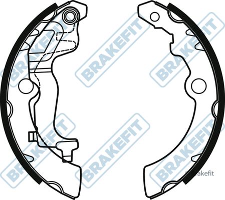 APEC Brake Shoe Set BSH1138
