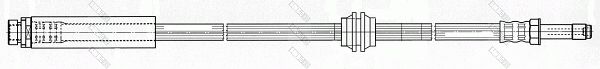 GIRLING 9002509 Brake Hose