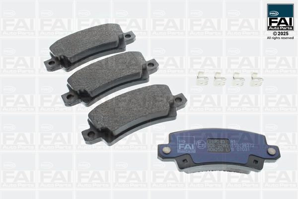 FAI AutoParts Stabdžių trinkelių rinkinys, diskinis stabdys