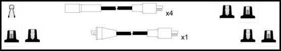 Juego de cables de encendido