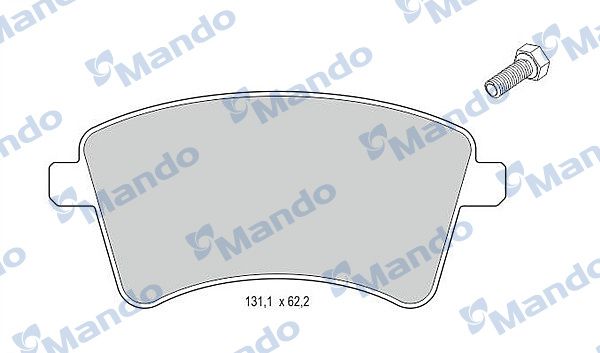 Комплект гальмівних колодок R15 Renault Kangoo 2008-2016 8660004532