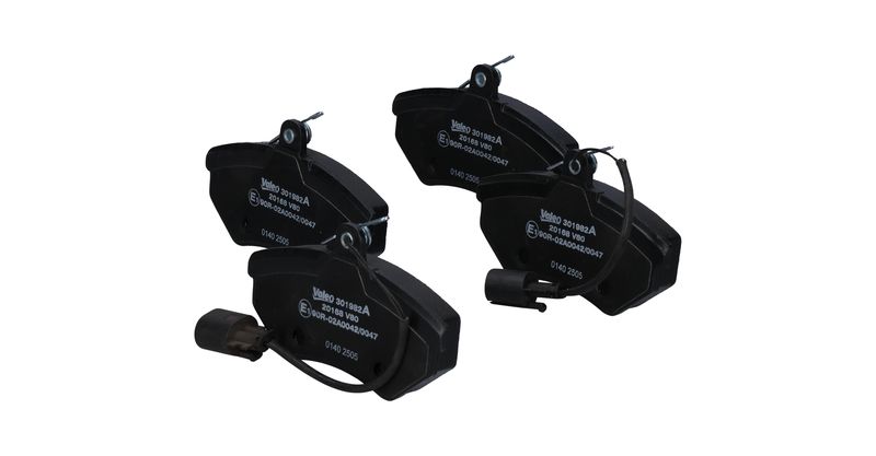 VALEO 301982A Brake Pad Set, disc brake