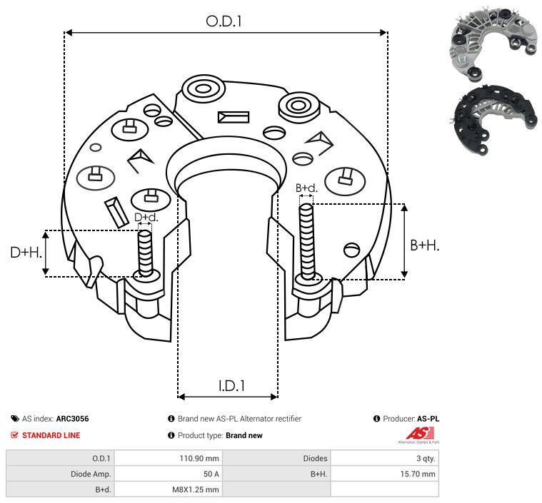Seadistaja, generaator, AS-PL ARC3056