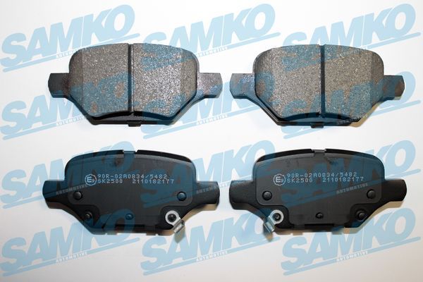SAMKO 5SP2177 Brake Pad Set, disc brake