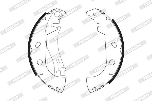 FERODO FSB571 Brake Shoe Set