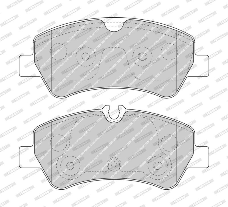 FERODO Plaquettes de frein à disque FVR5075