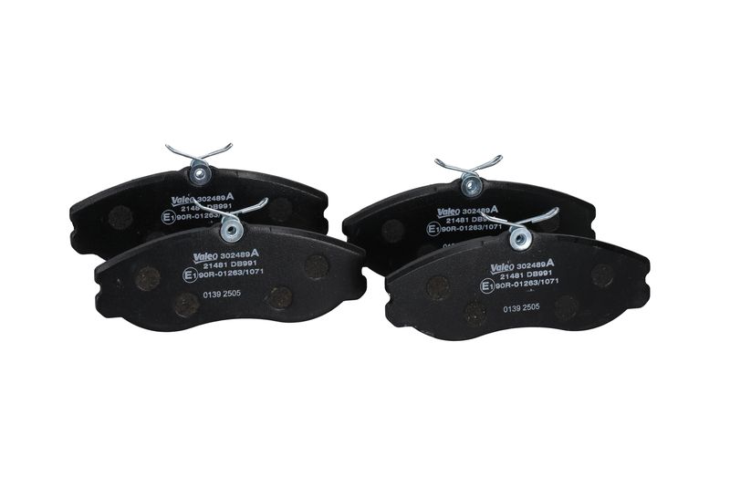 Piduriklotsi komplekt, ketaspidur, VALEO 302489A