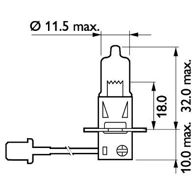 PHILIPS 13336MDBVB1 Bulb, spotlight