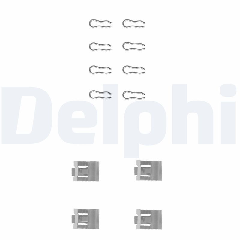 DELPHI tartozékkészlet, tárcsafékbetét LX0075