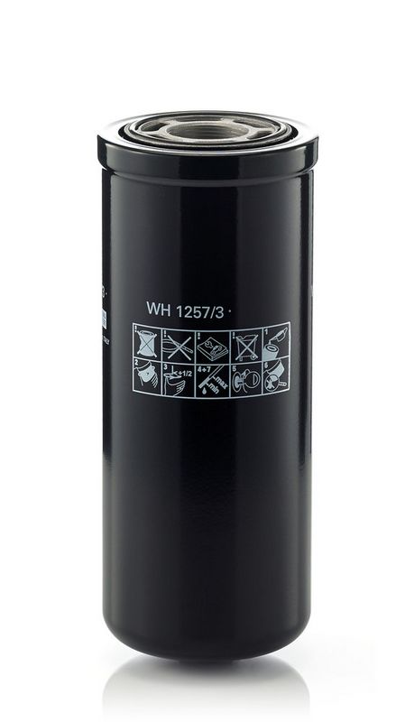 Filtru hidraulic, cutie de viteze automata WH 1257/3 MANN-FILTER