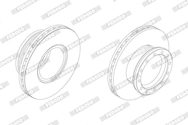 Brzdový kotouč FCR290A