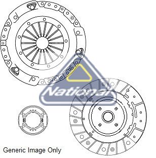 Комплект зчеплення, National CK9669