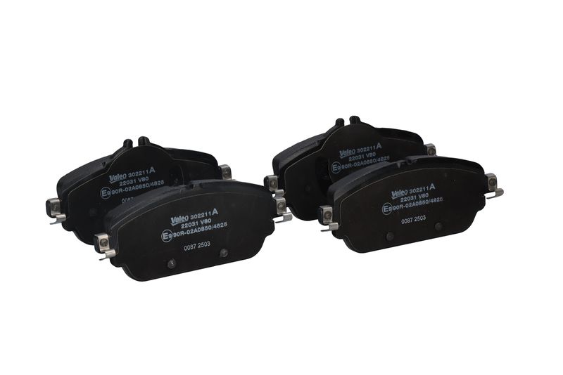 Piduriklotsi komplekt, ketaspidur, VALEO 302211A