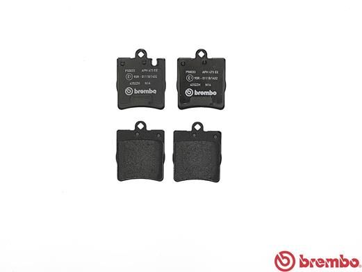 BREMBO P 50 033 Brake Pad Set, disc brake