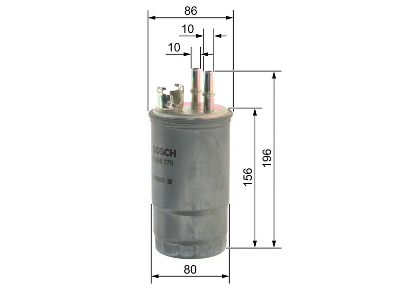 BOSCH 0 450 906 376 Fuel Filter