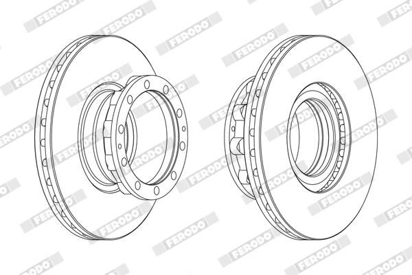 Brzdový kotouč FCR272A