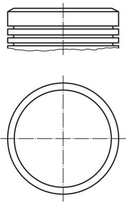 MAHLE dugattyú 040 02 00