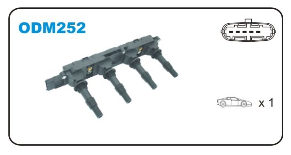 Котушка запалювання, Janmor ODM252