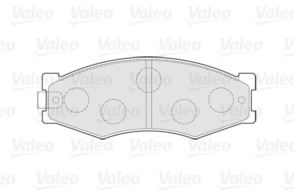 VALEO 301123 Brake Pad Set, disc brake