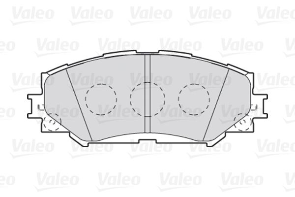 Комплект тормозных колодок на Auris, Corolla, Trezia, Urban Cruiser, Verso, Yaris