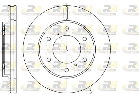 Гальмівний диск, Roadhouse 61118.10