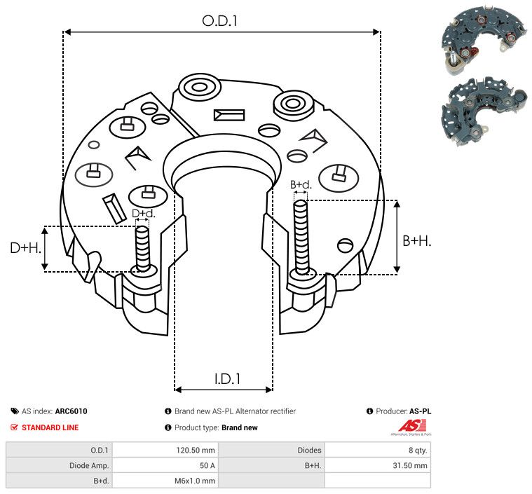 Seadistaja, generaator, AS-PL ARC6010