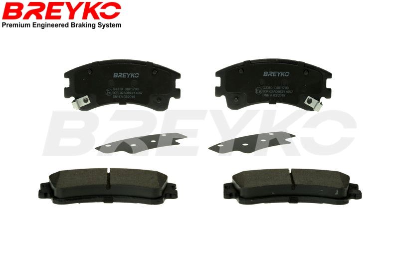 DAVID VASCO Q3310 - Brake Pad Set, disc brake