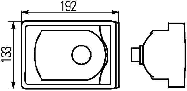 Задній ліхтар, Hella 2SA008805-001