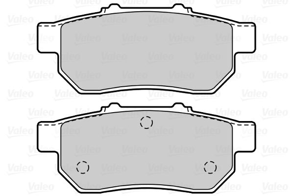 VALEO 601530 Brake Pad Set, disc brake