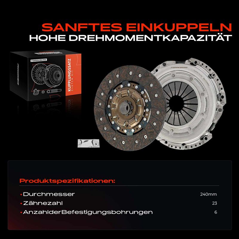 Frankberg 5481FB0037655 Clutch Kit