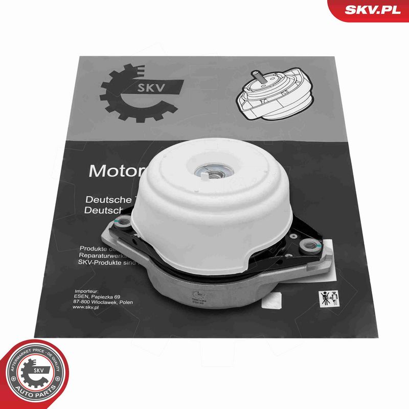 ESEN SKV 75SKV354 Mounting, engine