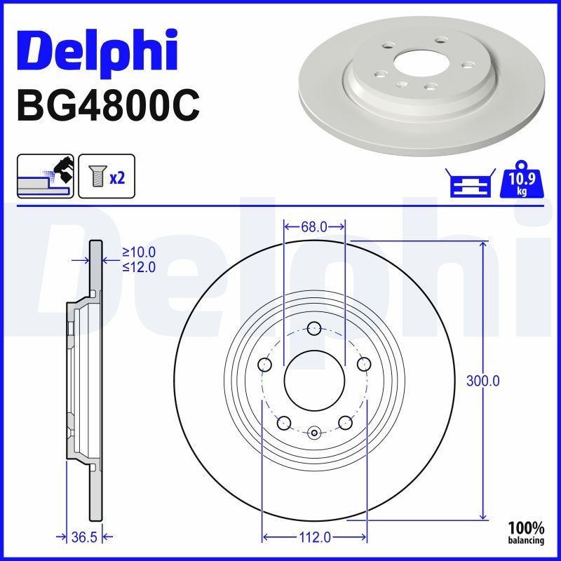 Piduriketas, DELPHI BG4800C